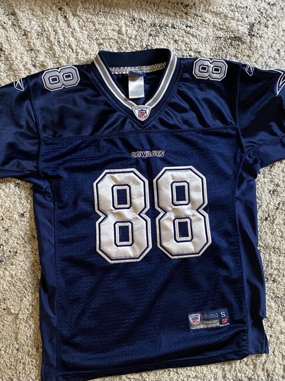 Reebok Dallas Cowboys Dez Bryant #88 Youth On-Field Jersey unisex Small Jerse